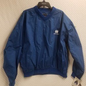 1153 - Notre Dame XL Pullover Windbreaker